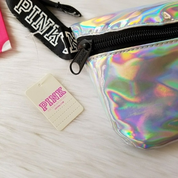 LAST One $ALE 🌹VS PINK Iridescent Fanny Pack - Picture 4 of 6